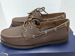 Dockers Mens size 10 Vargas Genuine Leather Casual Classic Boat Shoe - Picture 1 of 8