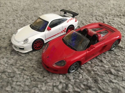 Lotto Porsche GT3 RS / Porsche Carrera GT 2001 - 1/43 High Speed E Mondo Motors - Immagine 1 di 4