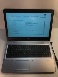 HP ProBook 650 G2 15" Laptop Intel Core i5 6200U-Chipped Corner -MZ - Picture 1 of 7