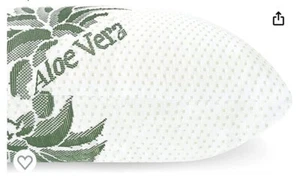 New* Aloe Vera Duck feather Hotel Quality pillow {pack of 1,2,4} - Picture 1 of 3