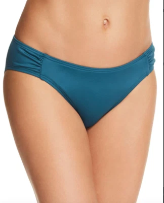 Kate Spade New York Crescent Bay Shirred Bikini Bottom in Foliage S83166 S - XL - Image 1 of 2