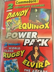 Commodore Spielepaket "Power Pack" Dandy & Equinox. - Bild 1 von 3