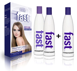 SCHNELLER HAARWACHSTUMSSTIMULATOR BESCHLEUNIGER SHAMPOO + 2 CONDITIONER BIOTIN CYSTIN - Bild 1 von 18