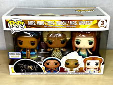 Funko Pop Disney A Wrinkle In Time 3 Pack Mrs Who Mrs Which and Mrs Whatsit