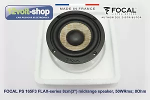 FOCAL PS 165F3 80mm(3’’) midrange speakers from 3-way kit; A pair (2 pieces) - Picture 1 of 5