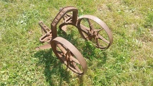 1890-1891 Planet Jr All Cast Iron Double Wheel Hoe - Picture 1 of 19