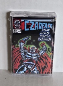 Czarface Every Hero Needs a Villian Cassette Tape**Sealed, Brand New** - Picture 1 of 3