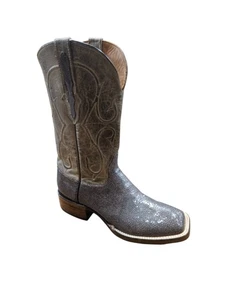 BOTAS VAQUERAS EXÓTICAS HOMBRE BLACK JACK SANDED STINGRAY SB3103-96 - Imagen 1 de 3