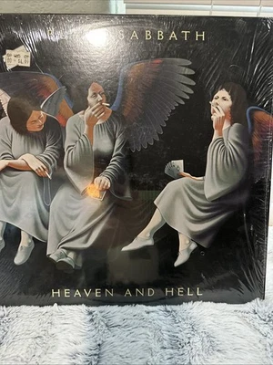 Black Sabbath Heaven and Hell LP Vinyl Record Album Still In Plastic VG VG Foto 1 de 4