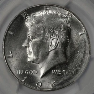 196x PCGS MS64 Defekt Planchet Kennedy Half Dollar Prägefehler Wow Eye Appeal - Bild 1 von 4