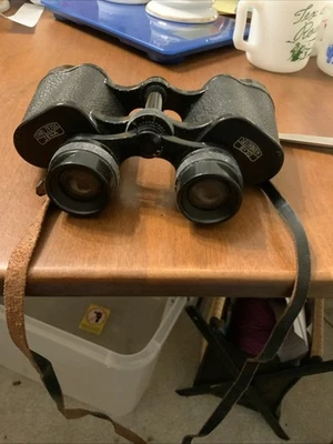 A pair of Carl Zeiss Deltrintem 8 x 30 Binoculars with Original Leather Case. - Image 1 of 3