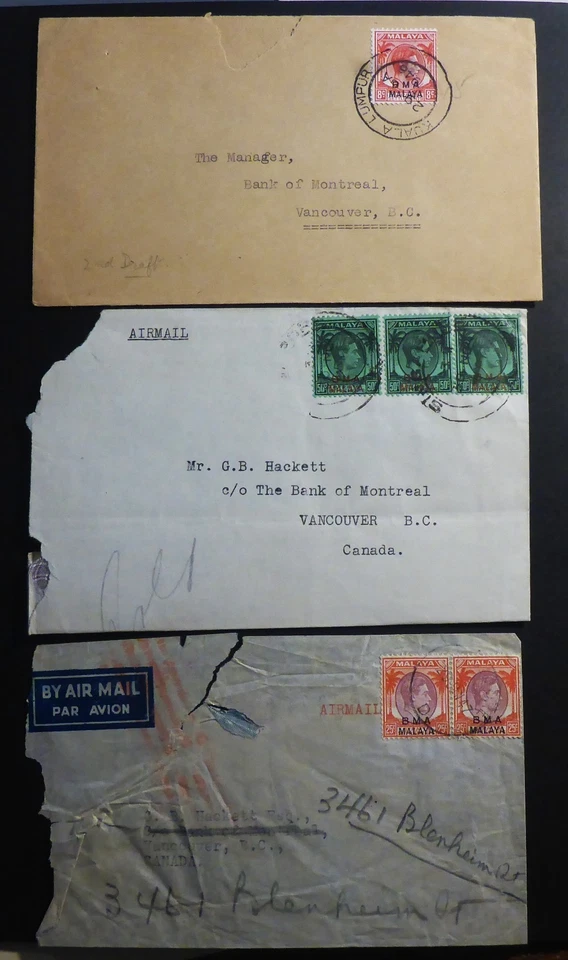 MALAYA RATTY COVERS "STRAITS SETTELMENTS"   WORLDWIDE FREE SHIP Foto 1 de 1