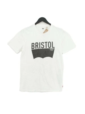 Camiseta para mujer Evisu XS blanca 100 % algodón Foto 1 de 4