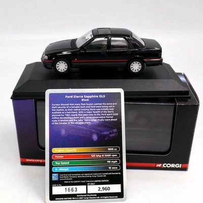 Corgi LLEDO 1:43 Vanguards Ford Sierra Sapphire GLS Diecast Toys Car Models Gift - Photo 1/4