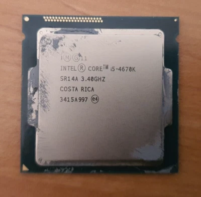 Intel Core i5-4670K 4670K - 3,4 GHz Quad-Core (BXF80646I54670K) Prozessor - Bild 1 von 2