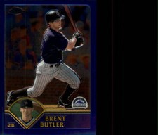 2003 Topps Chrome BB Card #s 1-250 +Rookies (A6090) - You Pick - 10+ FREE SHIP