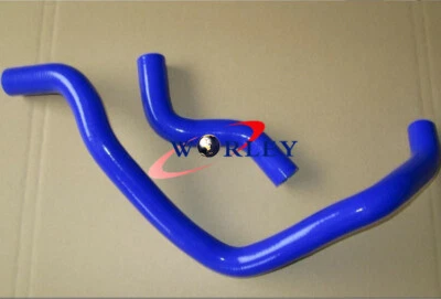 Manguera de radiador de silicona para HONDA CIVIC D15 D16 EG EK 92-00 93 94 95 96 97 AZUL Foto 1 de 4