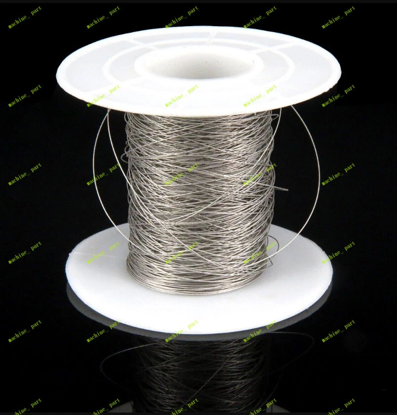 11 Yard Fine Diamond Cutting Wire Saw Blade Jade Metal Cutting Tools - Image 1 of 3