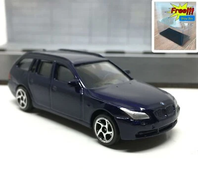 Rueda Majorette BMW 5 Touring azul oscuro 1:61 (3 pulgadas) 5SV 244D sin paquete Foto 1 de 4