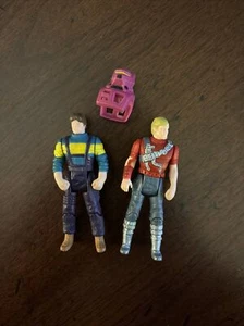 Jaques LaFleur & Matt Trakker 1986 Kenner M.A.S.K. Volcano Figure Lot - T510 - Picture 1 of 3