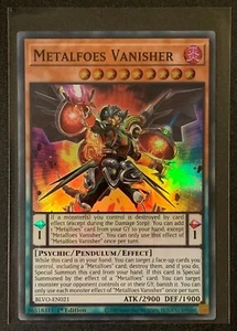 Metalfoes Vanisher | BLVO-EN021 | Super Rare | 1st Ed | Blazing Vortex | YuGiOh - Picture 1 of 3