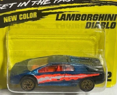 Matchbox Superfast Lamborghini Diablo, #22, "Get In The Fast Lane" 1/64 Foto 1 de 2