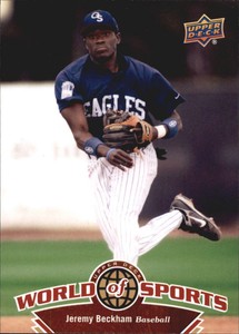 2010 Upper Deck World of Sports Multisport Trading Card #145 Jeremy Beckham