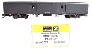 Z Scale MTL 553 00 075 Southern Pacific Passenger Baggage Car # 6637 - Picture 1 of 2