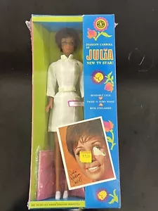 Vintage 1968 - Diahann Carrol as Julia - New TV Star #1127 Mattel - Sealed Box - Picture 1 of 11