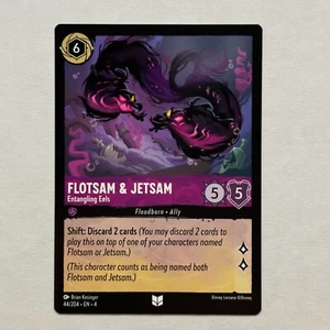 Flotsam & Jetsam 44/204 Disney Lorcana Ursula's Return Regular Uncommon Card NM - Picture 1 of 2