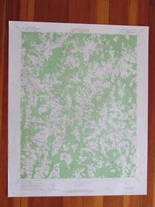 Kenbridge East Virginia 1968 Original Vintage USGS Topo Map - Imagen 1 de 1