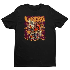 Camiseta Funny Crime Graffiti Street - Hip Hop Streetwear Premium - Camisa de Skate - Imagen 1 de 6