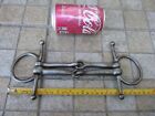 Vintage Horse Nice Mouth Double Bit Horse Shank Snaffle Harness Bridles