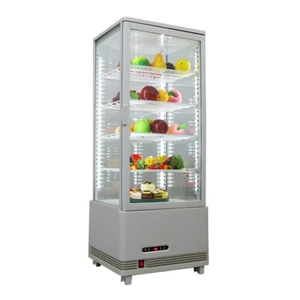 TECHTONGDA 25.8Gal (98L) Vertical Cake Beverage Display Cabinet 39.2℉-53.6℉110V - Picture 1 of 18