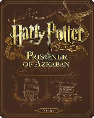Harry Potter and the Prisoner of Azkaban STEELBOOK Blu-ray All Regions A, B, C - Image 1 of 3