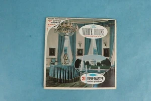 PACCHETTO MULINELLO VINTAGE VIEW-MASTER 3D A793 THE WHITE HOUSE *COMPLETO* - Foto 1 di 3