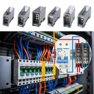150A Distribution Box One in Multiple out Wiring Terminal for Circuit Breaker - Picture 1 of 14