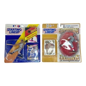 1992, 1994 Starting Lineup Babe Ruth And David Justice - Picture 1 of 4