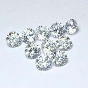 Loose CVD Lab-Grown Diamond 4.00 mm Round D to F- IF Certified Diamond 5 Pcs - Picture 1 of 6