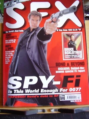 SFX FILM MAG XMAS 1999 # 59 TERRY PRATCHETT STAR TREK JAMES BOND 007 - Image 1 of 4
