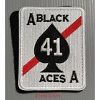 RBF絕版  A BLACK 41 ACES A PATCH 臂章 ARM-41ACES *FREE SHIPPING*