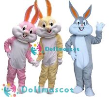 Easter Rabbit Mascot Costume Animal Cartoon Bunny Fancy Dress Cosplay Party Toy