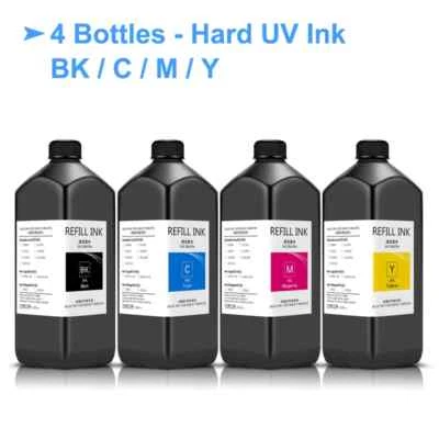4color/set 1000ML LED UV Ink For Mutoh 426UF 626UF 1626UH 1638UH  UV Curable Ink - Image 1 of 4