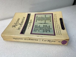 Religions in America-Edited by Leo Rosten 1963 Paperback - Picture 1 of 4
