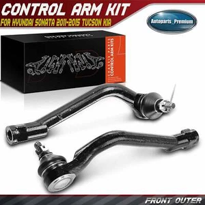 2x Left & Right Outer Tie Rod End for Hyundai Sonata 2011-2015 Tucson Kia Optima - Picture 1 of 8