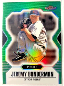2007 Topps Finest - Jeremy Bonderman #32 Green Refractor /199 - Picture 1 of 1