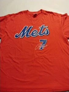 Jose Reyes New York Mets 2004 Dynastie Shirt Größe 2XL MLB Baseball - Bild 1 von 9