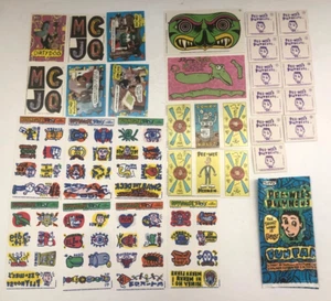 Vtg 1988 Topps Pee Wee's Playhouse Fun Pak  Cards Tattoos Stickers Wiggles-Pick  - Picture 1 of 11