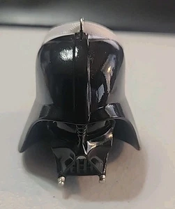 Hallmark 3D Darth Vader Helmet Christmas Ornament Glossy Black 2017 no Box - Picture 1 of 7
