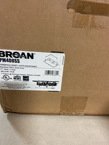 Broan PM400SS 21" Stainless Range Hood Insert w/Micromesh Filters & LED Light - Picture 1 of 3